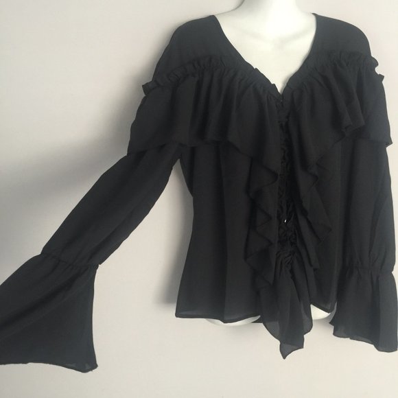 VENUS Ruffle Top - Picture 2 of 6